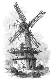 The Tourist in Iceland: old windmill, Reykjavik, 1881. Creator: Unknown.