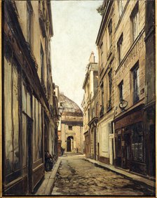 Rue Sauval, 1886. Creator: Emmanuel Lansyer.