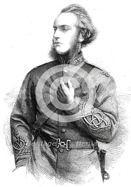 Lord Elcho - from a photograph by John Watkins, 1860. Creator: Unknown.