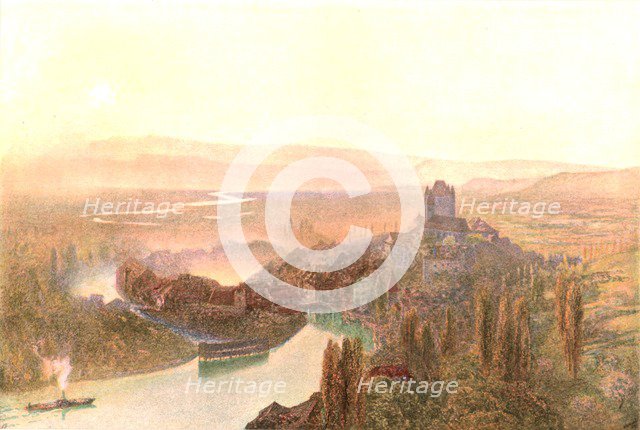 'Thun, Evening', c1870, (c1900). Creator: Unknown.