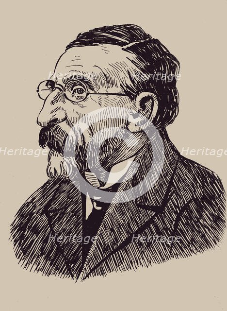 Menachem Mendel Beilis, 1913. Creator: Anonymous.