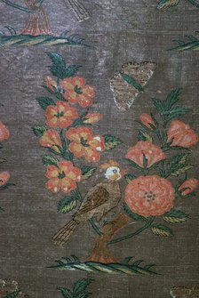 17th century Iranian textile fragment, 17th century. Artist: Unknown