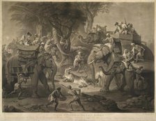 Tiger Hunting in the East Indies, 1802.  Creator: Richard Earlom.