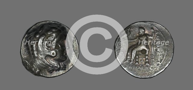 Tetradrachm (Coin) Portraying Alexander the Great, 356-323 BCE. Creator: Unknown.