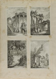 Evenings in Rome, 1763/64. Creator: Hubert Robert.