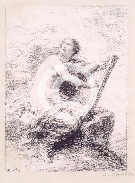Inspiration, c1895. Creator: Henri Fantin-Latour.