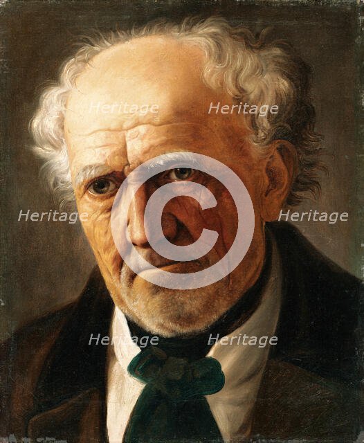 Head of an elderly man, 1860-1865. Creator: Vojtech Klimkovic.