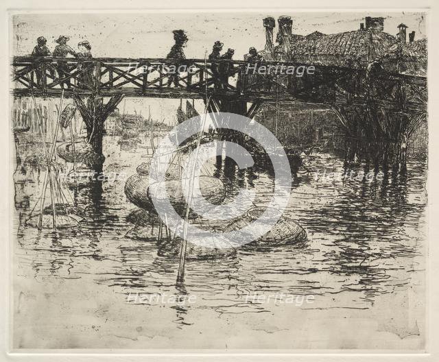 San Pietro in Castello, Venice, 1883. Creator: Frank Duveneck (American, 1848-1919).