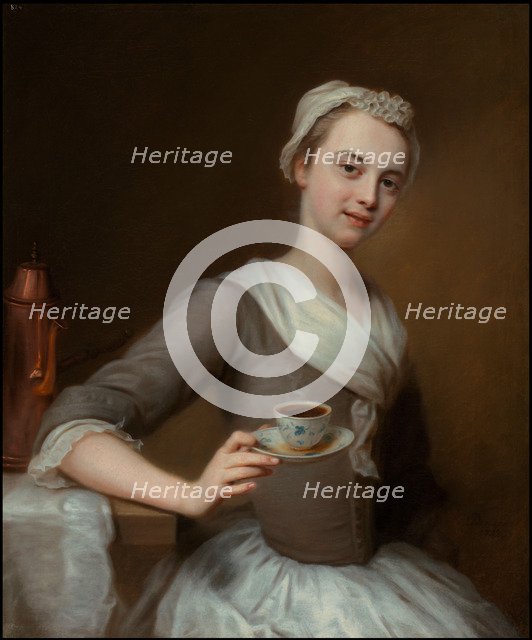 Offering a Cup of Coffee.