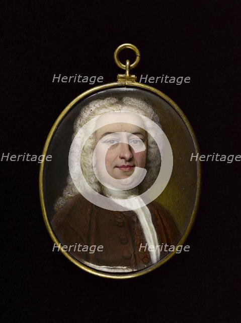 Portrait of a man, between 1700 and 1750. Creator: English School.