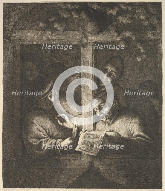 Singers at the Window, 1610-85. Creator: Adriaen van Ostade.