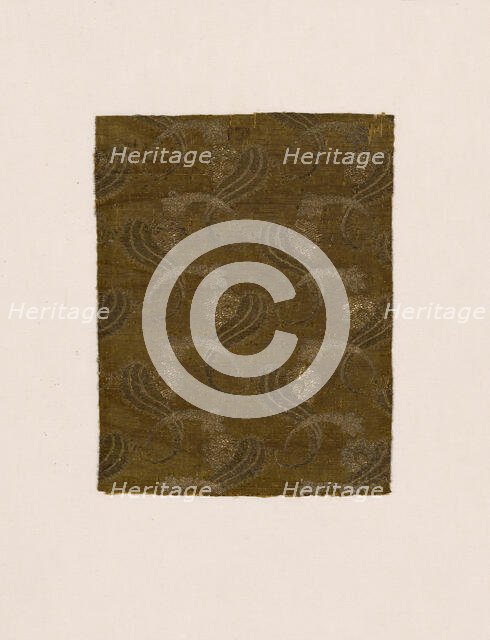 Fragment, Italy, c. 1700. Creator: Unknown.