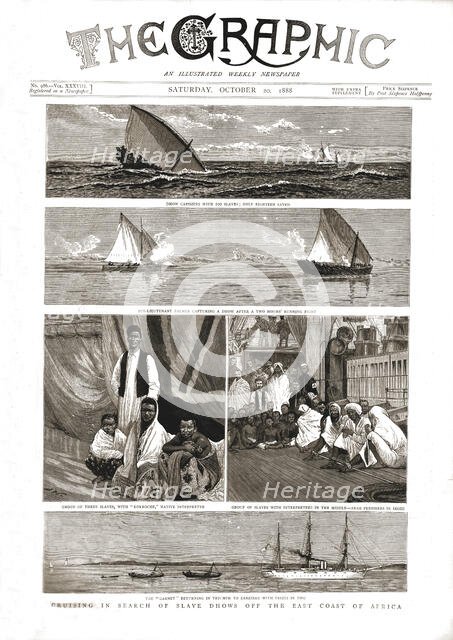 ''The Graphic, Front Cover Saturday October 20. 1888', 1888. Creator: Unknown.