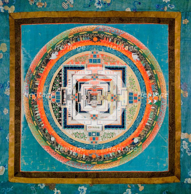 Kalachakra Mandala, Second Half of the 18th cen..