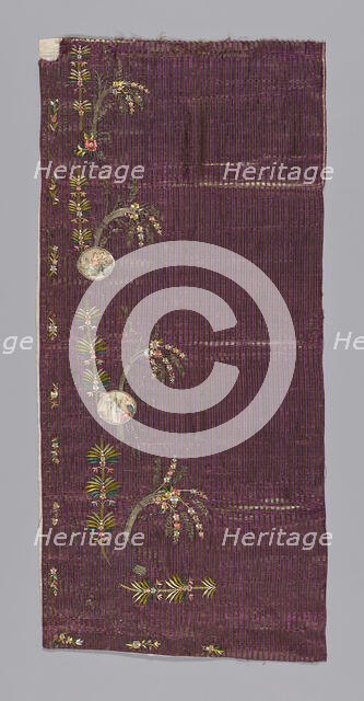 Skirt Panel?, France, Directoire period, 1795/99. Creator: Unknown.