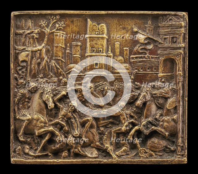 Combat at the Gate. Creator: Andrea Briosco.