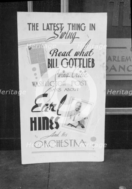 Poster, Washington, D.C., 1938. Creator: William Paul Gottlieb.