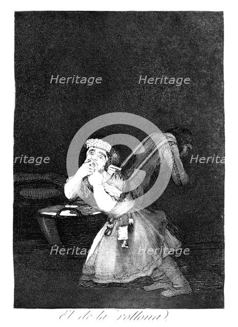 'Nanny's boy', 1799. Artist: Francisco Goya