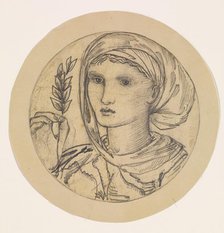 Chaucer's 'Legend of Good Women' - Cressida, 1863. Creator: Sir Edward Coley Burne-Jones.