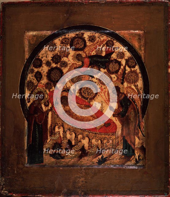 Christ the Never-Sleeping Eye, 16th century. Artist: Russian icon  