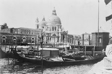 The Grand Canal and Santa Maria della Salute, Venice, Italy, 1905. Creator: Frances Benjamin Johnston.