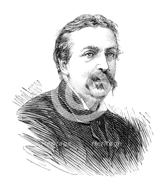 Members of the new House of Commons: Baron De Worms (Greenwich), 1880. Creator: Unknown.