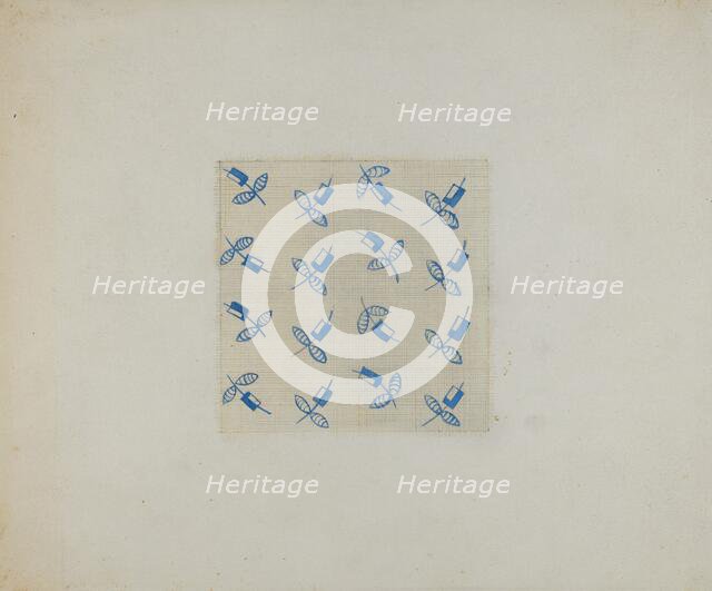 Calico, c. 1941. Creator: Genevieve Sherlock.