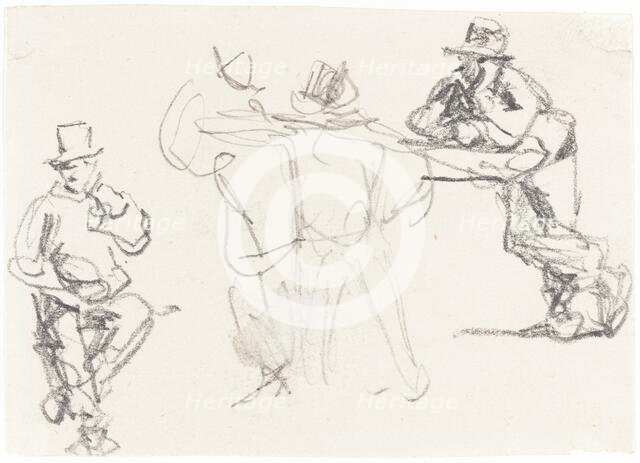 Studies of a Male Figure. Creator: William Henry Hunt.