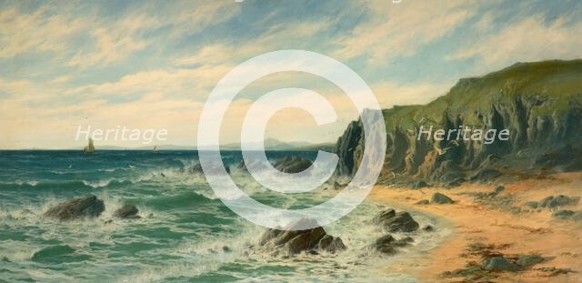 Coastal Scene, 1887. Creator: Edward Moore.