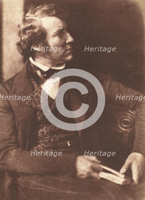 John Stuart-Wortley, 2nd Baron Wharncliffe, 1843-1847. Creators: David Octavius Hill, Robert Adamson.