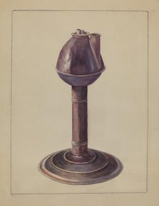 Lamp, c. 1936. Creator: Hester Duany.