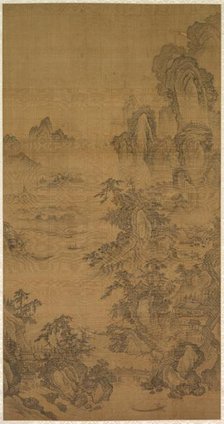 Dwelling by a Mountain Stream, 1500s. Creator: Unknown.