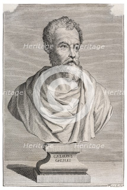 Galileo Galilei. Artist: Piroli, Tommaso (1752-1824)