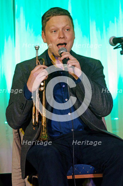 Pete Horsfall, Watermill Jazz Club, Dorking, Surrey, 26th July 2016. Artist: Brian O'Connor.