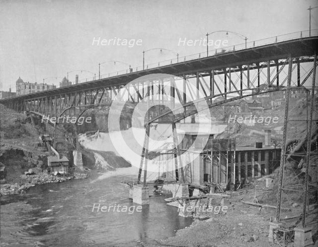'Spokane Falls, Washington', c1897. Creator: Unknown.