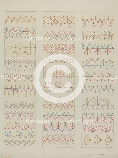 Crazy Quilt, c. 1938. Creator: William Kieckhofel.