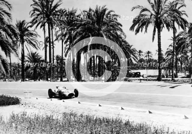 1.5 litre Mercedes in action, Tripoli Grand Prix, Tripoli, Libya, 1939. Artist: Unknown
