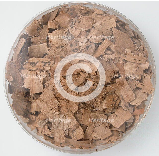 Papyri Fragments, Coptic, 7th century. Creator: Unknown.