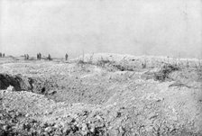 The landscape of Mort-Homme, Verdun, France, First World War, 1917. Artist: Unknown
