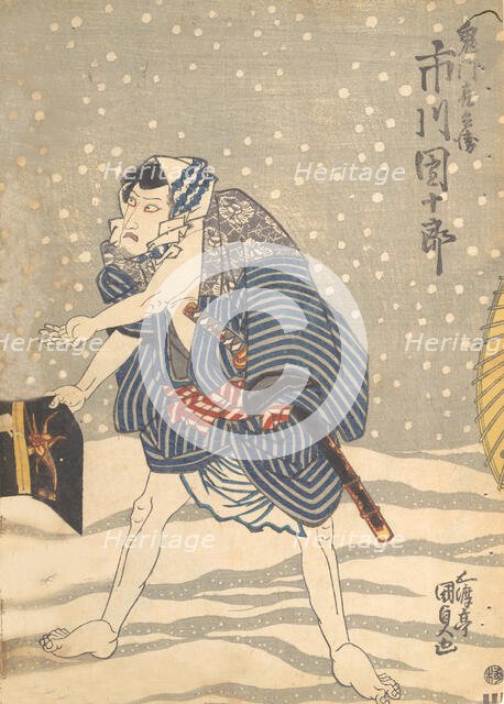 Print, 19th century., 19th century. Creator: Utagawa Kunisada.