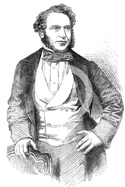 Mr. Henry Russell - from a daguerreotype by Mayall, 1854. Creator: Unknown.