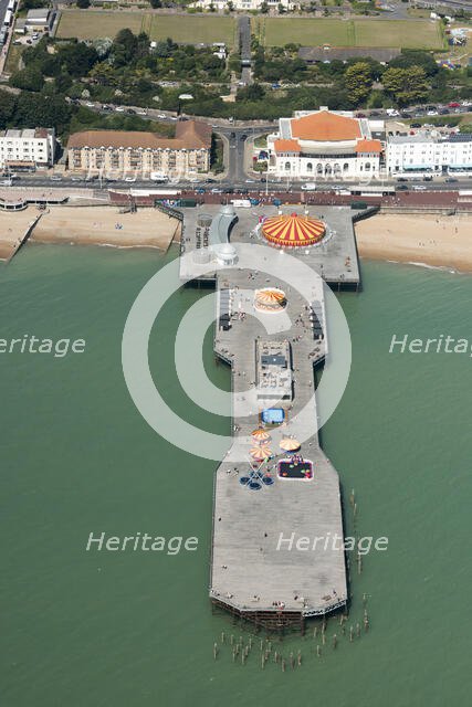 Hastings Pier, East Sussex, 2016. Creator: Damian Grady.
