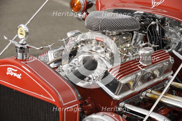 Ford the big t show Custom rod 1923. Artist: Simon Clay.