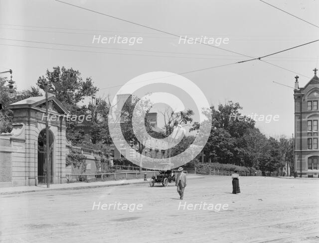 Quincy Square, Cambridge, Mass., between 1900 and 1920. Creator: Unknown.