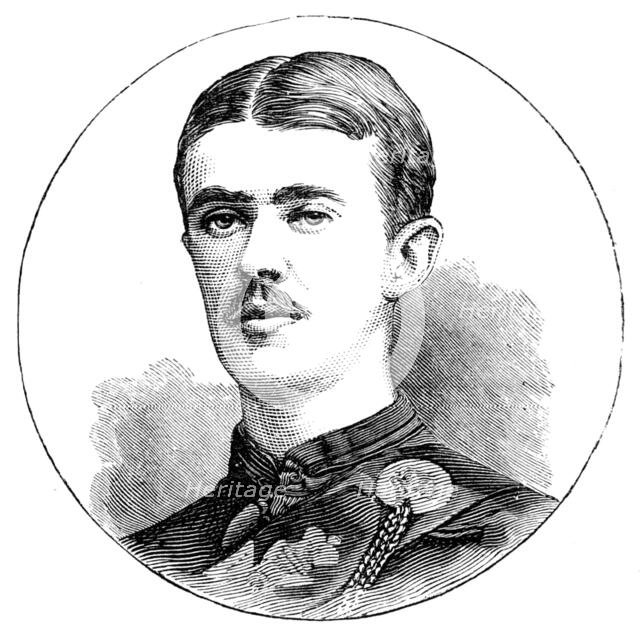 The late Lieutenant Maurice O'Connell, 1881.  Creator: Unknown.