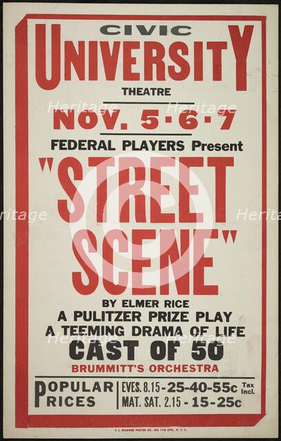 Street Scene, Syracuse, NY, 1936. Creator: Unknown.