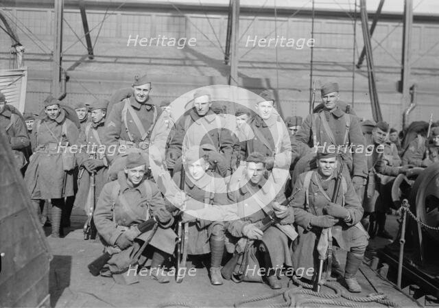 Soldiers, between c1915 and c1920. Creator: Bain News Service.