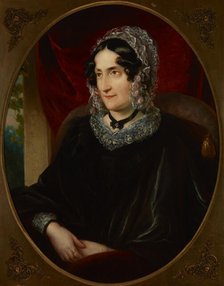 Portrait of Julia Leo, 1845. Creator: Franciszek Ksawery Lampi.