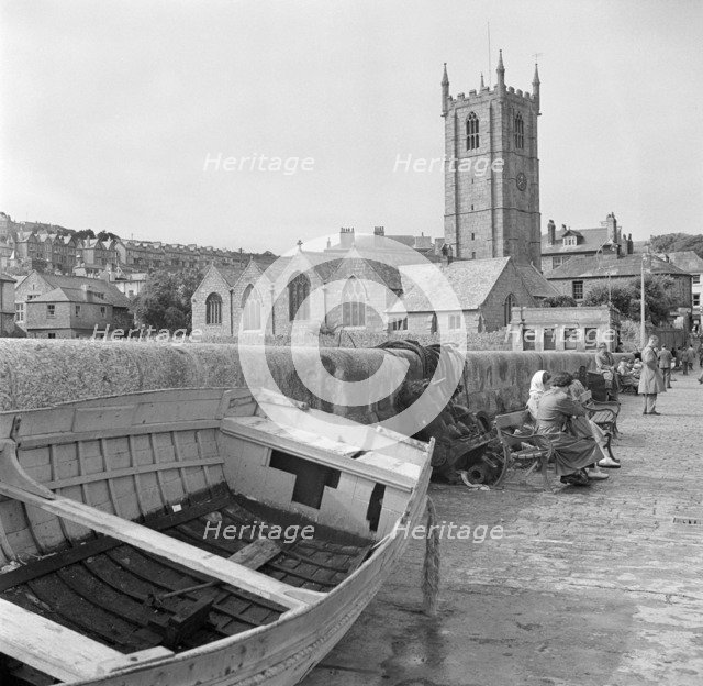 St Ia's Church, St Ives, Cornwall, c1945-c1980. Artist: Eric de Maré.