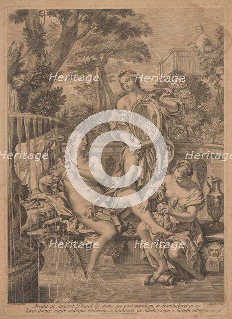 David and Bathsheba. Creator: Robert van Audenaerde.